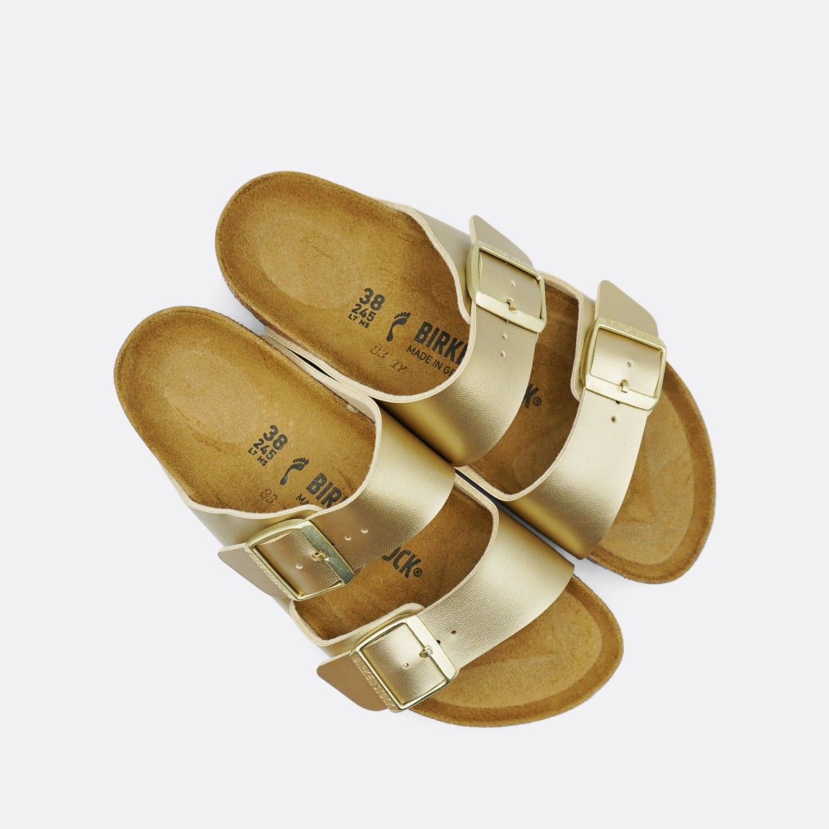 Birkenstock Arizona Unisex Narrow Gold