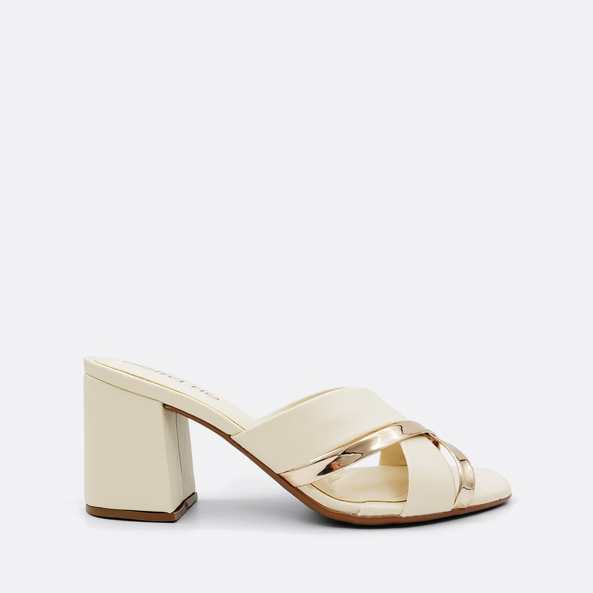 Beira Rio Barbs Cream Heel