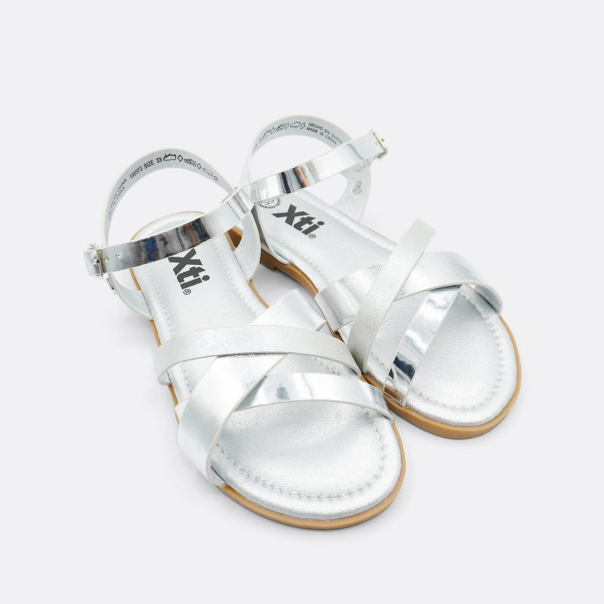 XTI Sandy Silver Kids Sandal