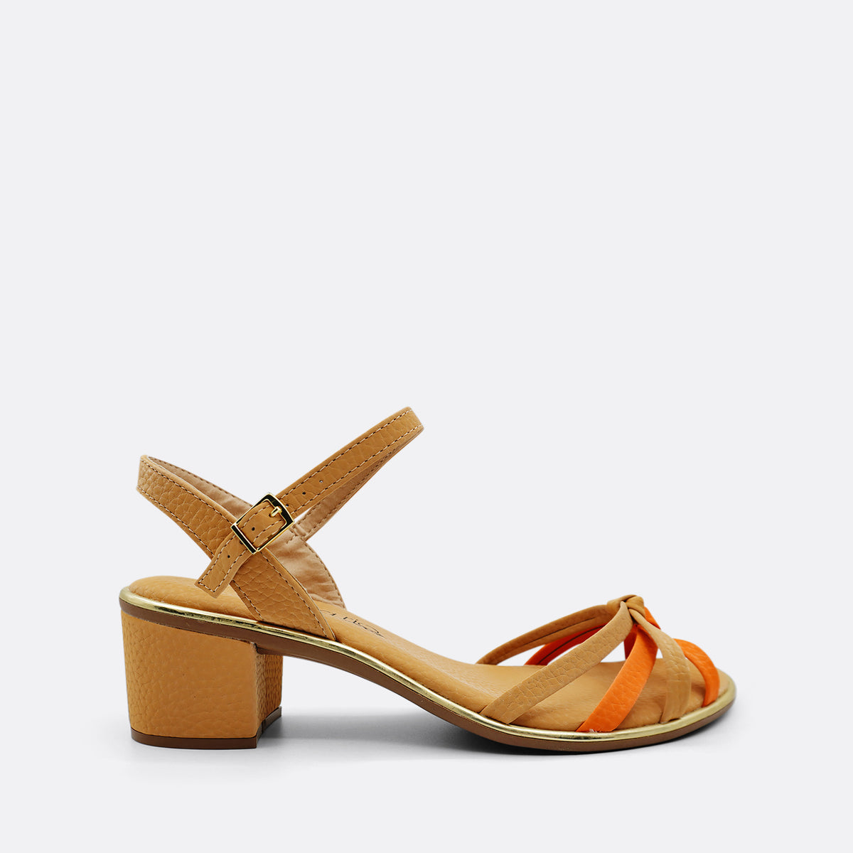 Beira Rio Floather Orange Heel