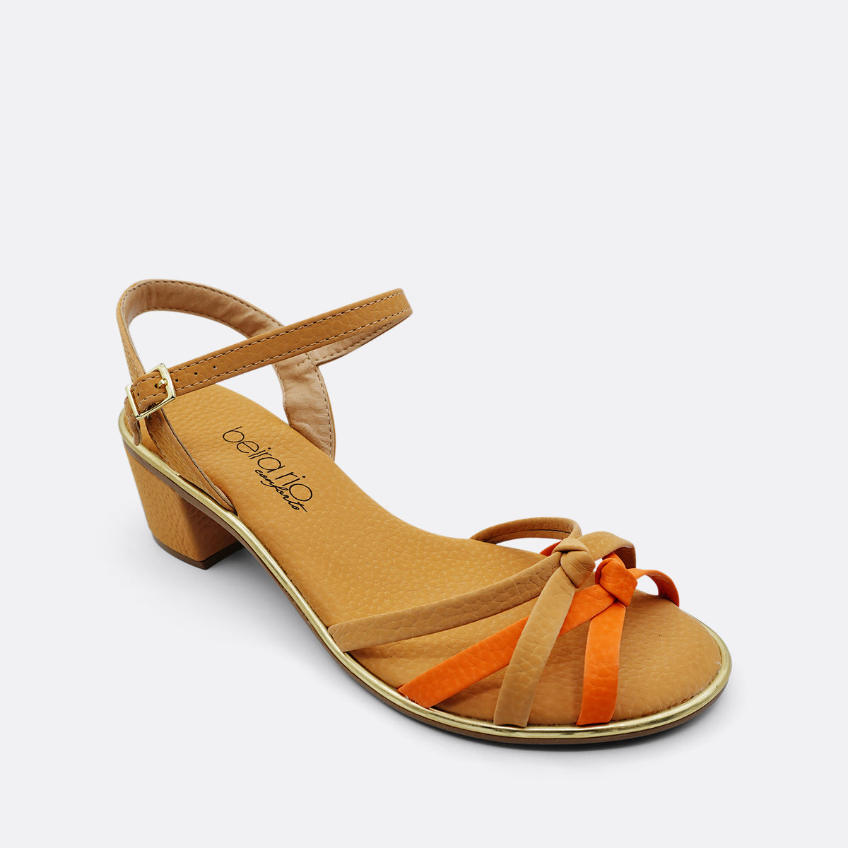 Beira Rio Floather Orange Heel